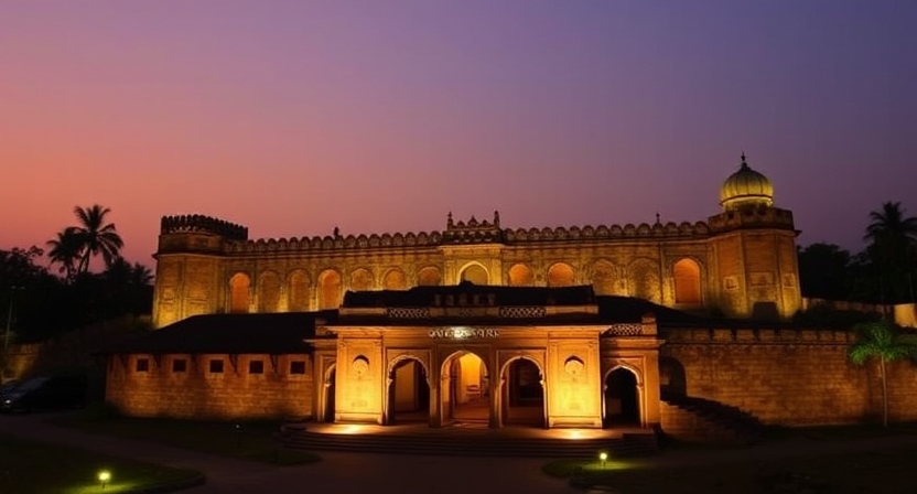 feroz shah kotla fort​