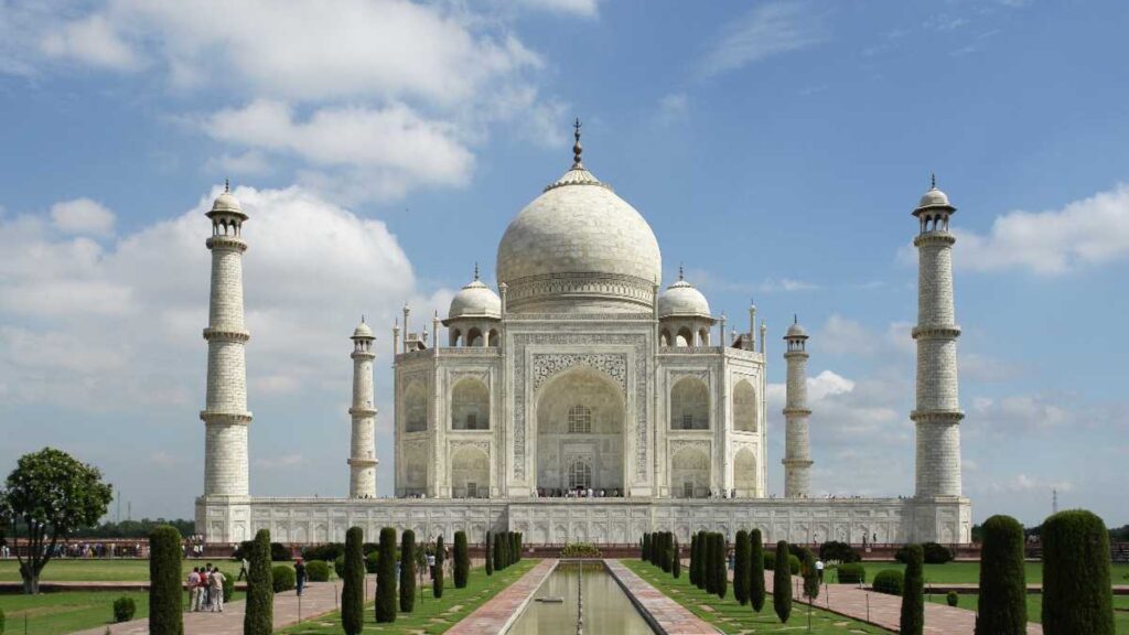 Taj Mahal one of the most famous places in agra